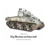 U.S. M4 Sherman medium tank 1:56th/28mm WWII (no box) WARLORD GAMES