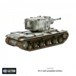 Russian KV 1/2Heavy tank  WWII 28mm 1/56th (no box) WARLORD GAMES