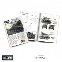 German Marder III Tank Destroyer WWII 28mm 1/56th (no box) WARLORD GAMES