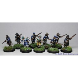 Firelock Infantry (12) Pike & Shotte ECW TYW WARLORD GAMES