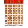 Imperial Roman Legionary shield shield transfers Decals Sheet WARLORD GAMES