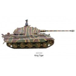 German King Tiger PzKpfw VI Heavy Tank WWII 28mm 1/56th WARLORD GAMES