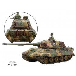 German King Tiger PzKpfw VI Heavy Tank WWII 28mm 1/56th WARLORD GAMES