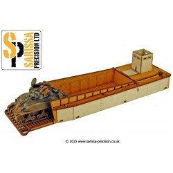 LCM 3 (Landing Craft Mechanized) 28mm WWII SARISSA PRECISION