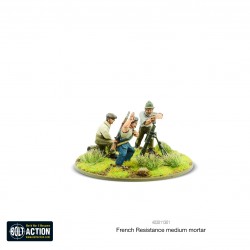 French Resistance Medium Mortar team WARLORD GAMES