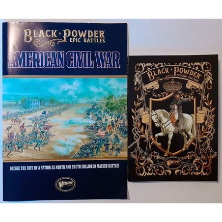 Black Powder Rule book (Soft Cover) & B.P. Epic Battles WARLORD GAMES