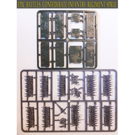 EPIC BATTLES: ACW Confederate Infantry Sprue!