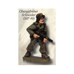 German Panzer Lehr Grenadier Obergefreiter Schnieder MP-40 28mm WWII ARTIZAN DESIGN