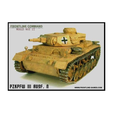 German PzKpfw IIIN Tank WWII 28mm-1/50th COMBAT SCALE!