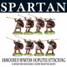 Greek Armoured Spartan Hoplites Attacking (5) 28mm Ancients FOUNDRY