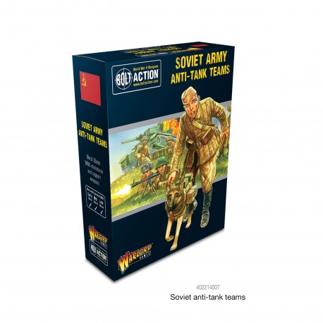 Russian Soviet Anti-tank Teams 28mm WWII WARLORD GAMES