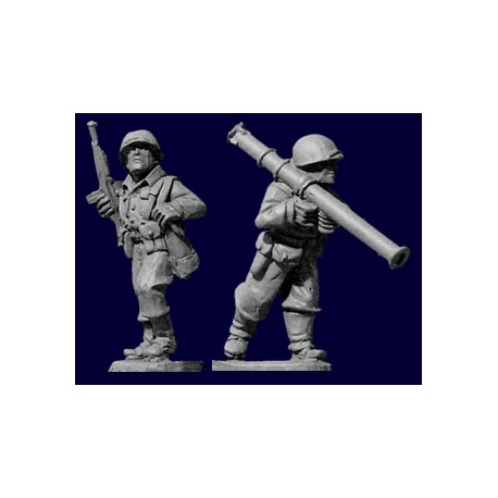 U.S. American Infantry Bazooka Team B 28mm WWII ARTIZAN DESIGN