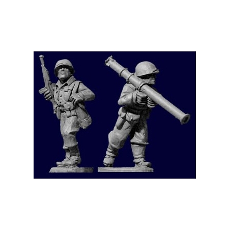 U.S. American Infantry Bazooka Team B 28mm WWII ARTIZAN DESIGN