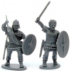 Ancient Gallic Armoured Warrior Sprue () 28mm Plastic VICTRIX MINIATURES