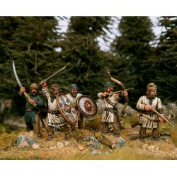 Ancient Dacians Warriors Sprue (8) 28mm Plastic VICTRIX MINIATURES