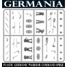 Germanic Warriors Sprue (60) 28mm Germania VICTRIX MINIATURES