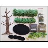 Large Canopy Tree set - JUNGLE TERRAIN! FRONTLINE GAMES