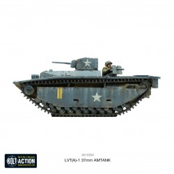 American U.S. / Allied Marines LVT(A)-1 37mm AMTANK  28mm WWII WARLORD GAMES