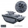 American U.S. / Allied Marines LVT(A)-4 75mm AMTANK 28mm WWII WARLORD GAMES