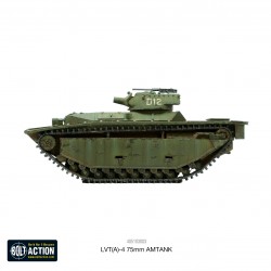 American U.S. / Allied Marines LVT(A)-4 75mm AMTANK 28mm WWII WARLORD GAMES