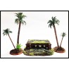 Log Bunker 28mm WWII Jungle or Eastern Front Terrain FRONTLINE GAMES