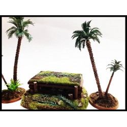 Log Bunker 28mm WWII Jungle or Eastern Front Terrain FRONTLINE GAMES