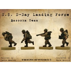 US American D-Day Bazooka Teams 28mm WWII TRENCHWORX