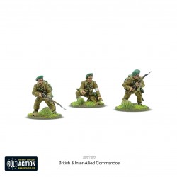 British British & Inter-Allied Commandos Sprue 28mm WWII WARLORD GAMES