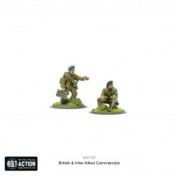 British & Inter-Allied Commandos Boxed set 28mm WWII WARLORD GAMES