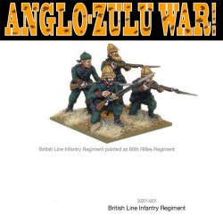 British Line Infantry Sprue - Anglo-Zulu War WARLORD GAMES