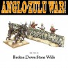 Damaged Stone Walls set- Anglo-Zulu War WARLORD GAMES