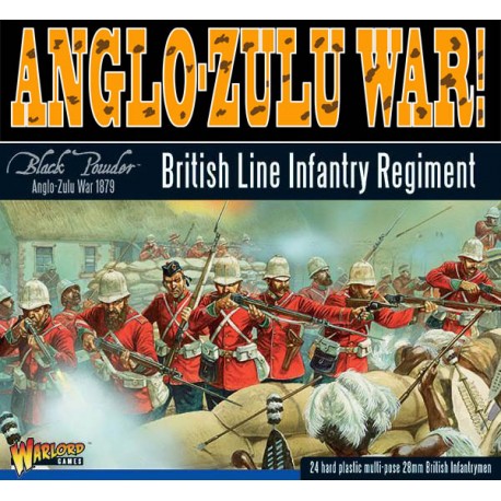 British Line Infantry Regiment Anglo-Zulu War WARLORD GAMES