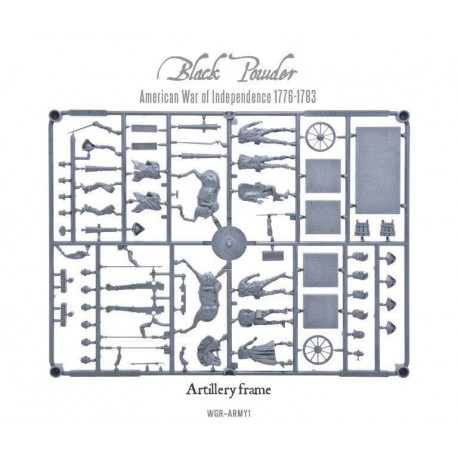 AWI Field Artillery Sprue American War of Independence WARLORD GAMES