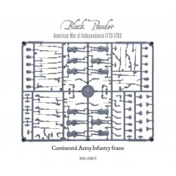 AWI Continental Infantry Sprue American War of Independence WARLORD GAMES