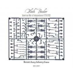 AWI British Army Infantry Sprue American War of Independence WARLORD GAMES