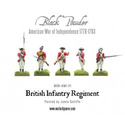 AWI British Army Infantry Sprue American War of Independence WARLORD GAMES