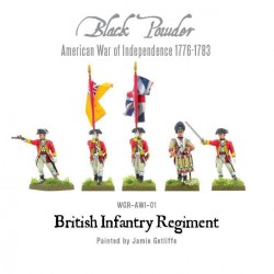 AWI British Army Infantry Command Sprue American War of Independence WARLORD GAMES