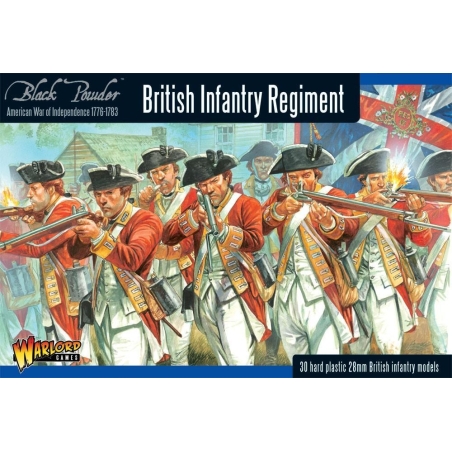 British Infantry Regiment American War of Independence WARLORD GAMES