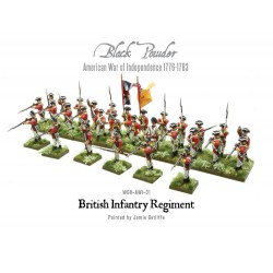 British Infantry Regiment American War of Independence WARLORD GAMES