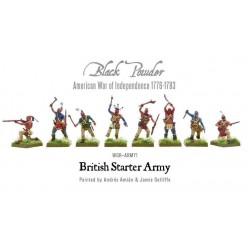 British Army starter Army War of Independence Battle Set WARLORD GAMES