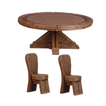 Round Table & Chairs RPG TERRAIN MANTIC GAMES