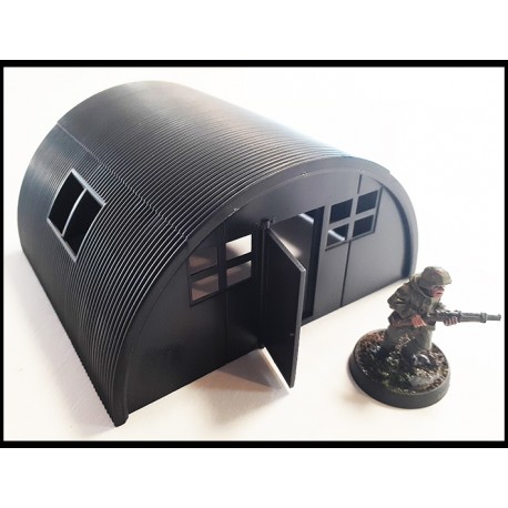 Quonset hut 28mm Dust Tactics FANTASY FLIGHT