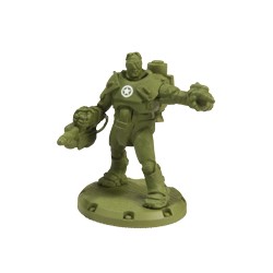 Ozz 117 Heavy Ranger Allied Hero from Operation SEELOWE 28mm Dust Tactics FANTASY FLIGHT