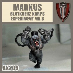 Markus Ape Axis Hero from Operation SEELOWE 28mm Dust Tactics FANTASY FLIGHT