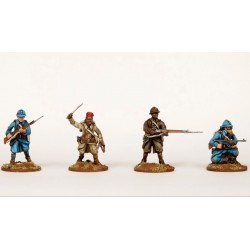 French Infantry 1916-1940 Boxed Set (35) 28mm WWI WARGAMES ATLANTIC