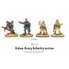 Italian Infantry Section (Sun hats or Helmets) 28mm WWII WARLORD GAMES