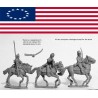 American 1st Continental Light Dragoon command American War of Independence PERRY MINIATURES