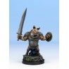 Union Worker 5 (Pig-Warrior) - TEKNES - WRATH OF KINGS - GENERIC RPG MINIATURES