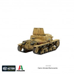 Italian Carro Armato/Semovente WWII 28mm 1/56th (no box) WARLORD GAMES