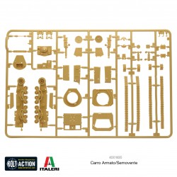 Italian Carro Armato/Semovente WWII 28mm 1/56th (no box) WARLORD GAMES